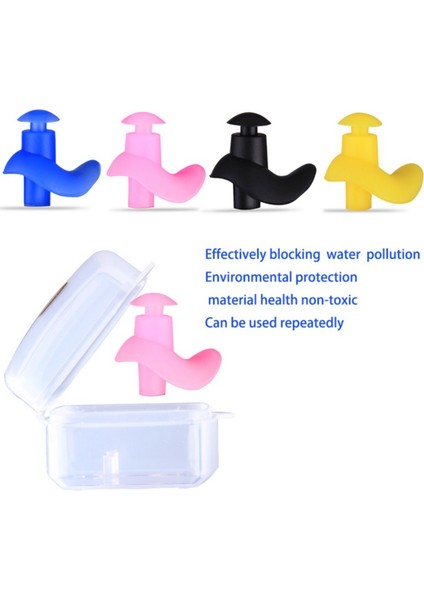 Siyah Stil 1 Çift Su Geçirmez Yüzme Profesyonel Silikon Yüzmek Kulaklıklar Yetişkin Çocuk Yüzücüler Için Yumuşak Anti-Gürültü Kulak Tıkacı (Yurt Dışından) fırsatları