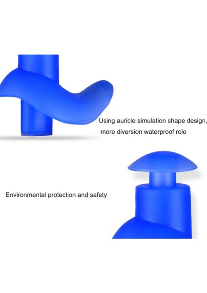 Siyah Stil 1 Çift Su Geçirmez Yüzme Profesyonel Silikon Yüzmek Kulaklıklar Yetişkin Çocuk Yüzücüler Için Yumuşak Anti-Gürültü Kulak Tıkacı (Yurt Dışından) indirimleri