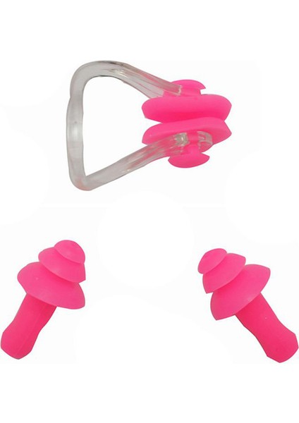 No.5 Tarzı Su Geçirmez Yumuşak Yüzme Kulak Tıkaçları Burun Klipsi Koruyucu Su Sporlarını Önleyin Koruma Kulak Tıkacı Silikon Yüzme Dalış Ekipmanları (Yurt Dışından)