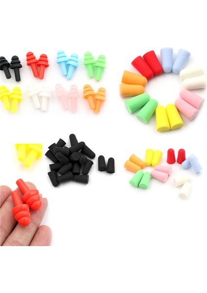 No.3 Tarzı 10 Pairs=komfort Kulak Tıkaçları Gürültü Azaltma Köpük Yumuşak Kulak Tıkaçları Gürültü Azaltma Kulak Tıkaçları Uyku Için Koruyucu (Yurt Dışından) indirimleri