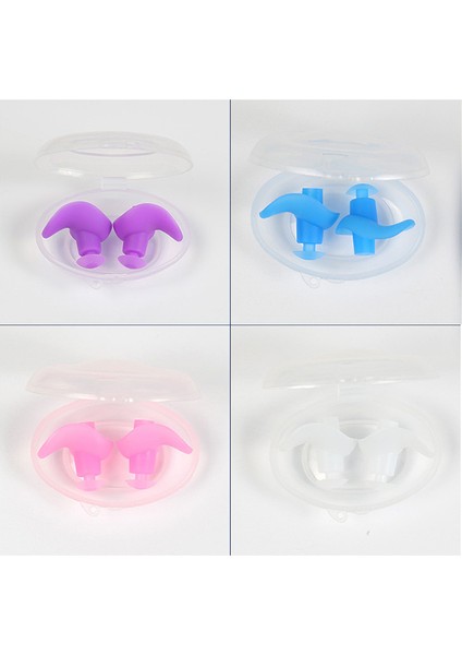 Stili Temizle Silikon Su Geçirmez Kulak Tıkaçları Yüzme Kulak Tıkaçları Oordoppen Dalış Sörf Su Sporları Yüzmek Anti Gürültü Toz Geçirmez Fiş Bouchon Oreille (Yurt Dışından) indirimleri