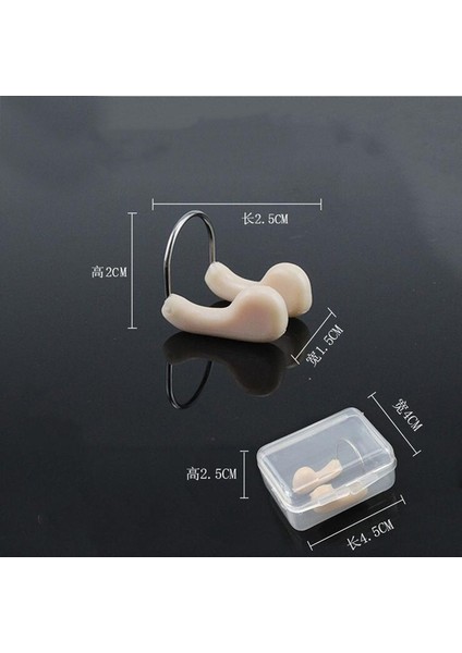 1 Adet Tarzı Dayanıklı Kaymaz Yumuşak Silikon Çelik Tel Yüzme Dalış Için Burun Klipsi Su Sporları Burun Klipsi Ten Rengi Yüzme Aksesuarları (Yurt Dışından) indirimleri