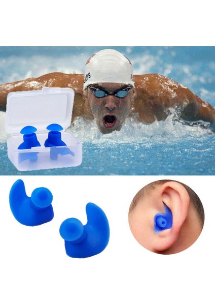 Kırmızı Stil Yüzme Kulak Tıkaçları Silikon Kulak Tıkaçları Su Geçirmez Su Sporları Yüzme Aksesuarları Toz Geçirmez Dalış Yüzme Havuzu Sualtı Zorunlu (Yurt Dışından) modelleri