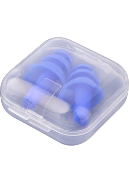 Mavi Stil 1 Çift Yumuşak Kulak Tıkaçları Çevresel Silikon Su Geçirmez Toz Geçirmez Kulak Tıkaçları Dalış Su Sporları Yüzme Aksesuarları (Yurt Dışından)