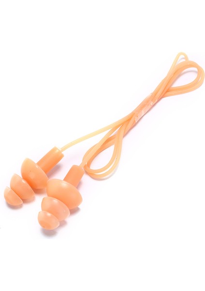 Bir Stil 1 Takım Konfor Kulak Tıkaçları Gürültü Azaltma Silikon Yumuşak Kulak Tıkaçları Pvc Yüzme Uykusu Için Koruyucu Halatlı Kulak Tıkaçları (Yurt Dışından)