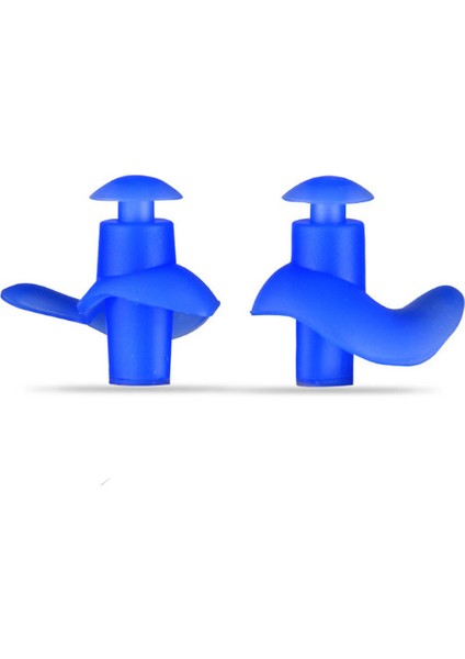 Mavi Stil 1 Çift Silikon Yüzme Kulak Tıkaçları Su Geçirmez Toz Geçirmez Spiral Yumuşak Yüzmek Kulak Tıkaçları Klipler Dalış Su Sporları Yüzme Aksesuarları (Yurt Dışından)