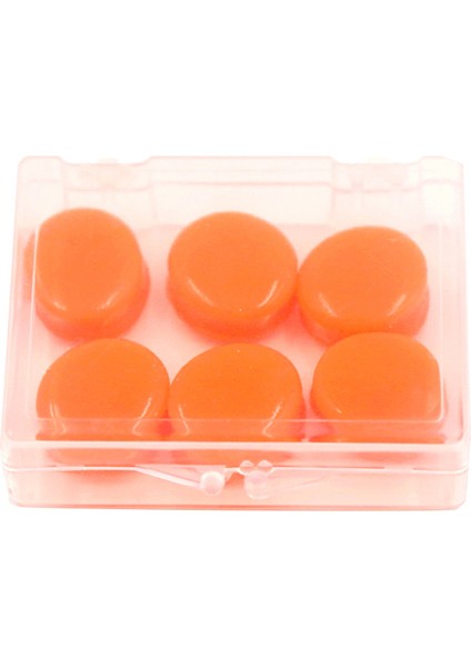 Turuncu Tarzı 1 Çift Dalış Yüzme Yumuşak Su Geçirmez Kulak Tıkaçları Yeniden Kullanılabilir Hijyen Silikon Su Sporları Kulak Tıkaçları Rahat Giyen (Yurt Dışından)