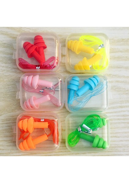 Mavi Stil 1 Adet Kutu Dolu Konfor Kulak Tıkaçları Gürültü Azaltma Silikon Yumuşak Kulak Tıkaçları Pvc Halat Kulak Tıkaçları Yüzme Için Koruyucu Uyku Için (Yurt Dışından) modelleri