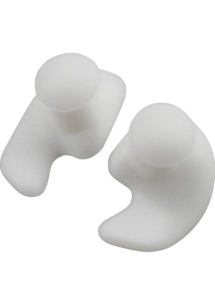 Beyaz Stil Dayanıklı Kulak Tıkaçları Taşınabilir Hassas Tasarım 2x Su Geçirmez Yumuşak Kulak Tıkaçları Silikon Taşınabilir Kulak Tıkaçları Su Sporları Aksesuarları (Yurt Dışından)