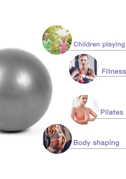 Gri Stil Mini Yoga Topu Pvc Fitness Topu Ekipman Için Uygun Egzersiz Topu Denge Ev Eğitmeni Pilatem Yoga Ekipmanları 2021 (Yurt Dışından) indirimleri