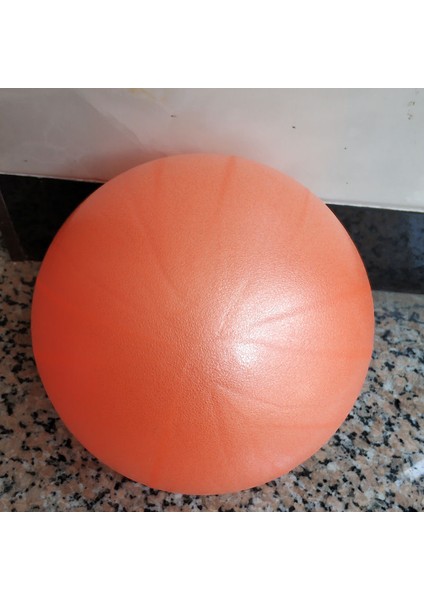 Turuncu Tarzı Pilates Topu Yoga Topu Kalınlaşmak Patlamaya Dayanıklı 25 cm Hamile Kadınlar Doğum Sonrası Kurtarma Fitneldren Denge Şekillendirme (Yurt Dışından)
