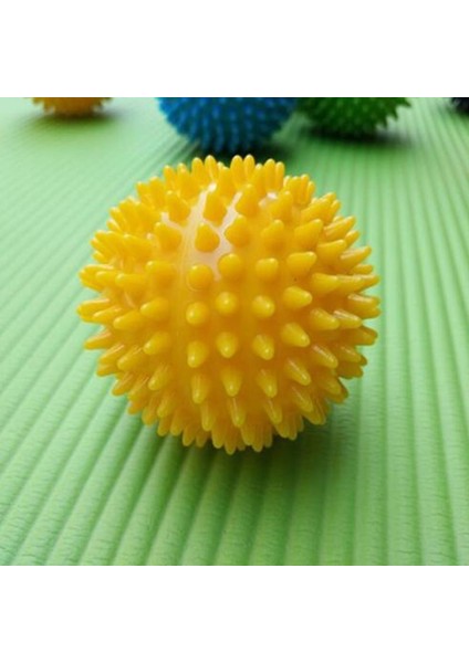 Mavi Stil 9cm Dikenli Nokta Masaj Topu Vücut Masajı Rölyef Palmiye Ayak Kol Boyun Geri Yoga Topu Masaj Hokeyi (Yurt Dışından) indirimleri