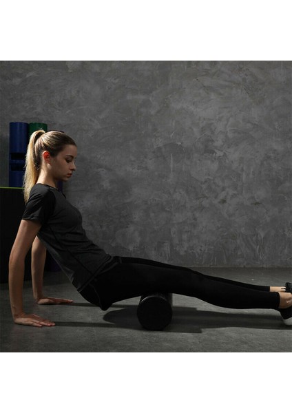 30CM Tarzı Siyah Yoga Blokları Spor Salonu Köpük Rulo Yoga Sütun Kas Rulo Sopa Denge Eğitimi Şaft Masaj Silindiri Fitness Ekipmanları (Yurt Dışından) fırsatları