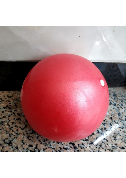 Aq-Kırmızı Stili Jimnastik Topu Fitness Yoga Topu Fitness Kalınlaşma Patlamaya Dayanıklı Mat Klip Geri Top Hasır Top 25CM Yoga Masaj Topu (Yurt Dışından)