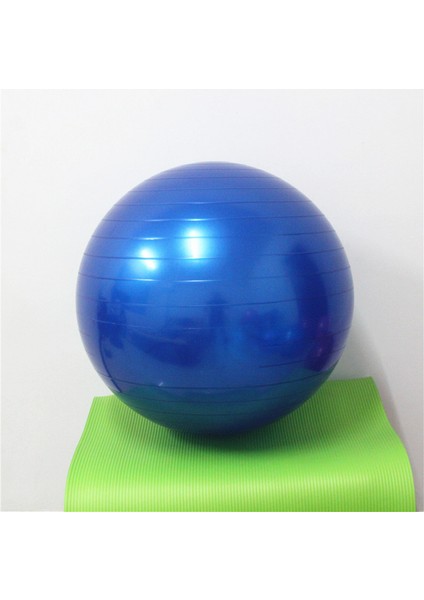 45CM Mavi Stil Yoga Topları Fitness Topları Kalınlaşmış Patlamaya Dayanıklı Egzersiz Home Gym Pilates Ekipmanları Denge Topu 45CMCMCMCMCM (Yurt Dışından)
