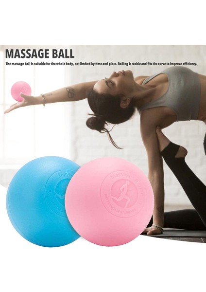 Pembe Tarzı Lakros Topu Premium Yumuşak Yoga Masaj Topu Rulo Miyofasyal Serbest Bırakma Için Rahat Yoga Terapi Masajı (Yurt Dışından) fiyatları