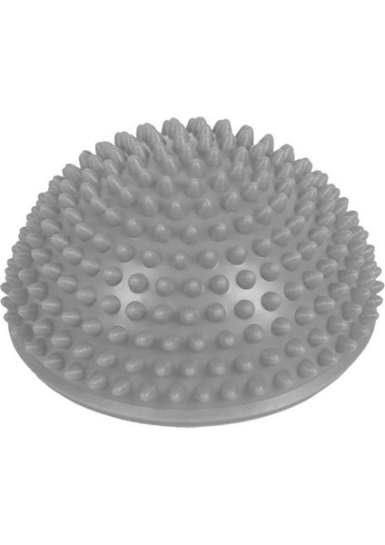 Gri Tarzı Şişme Yarım Küre Yoga Topu Fitnem Pvc Nokta Masajı Fitball Gym Pilates Spor Egzersizleri Eğitmen Çocuk Denge Topları (Yurt Dışından)