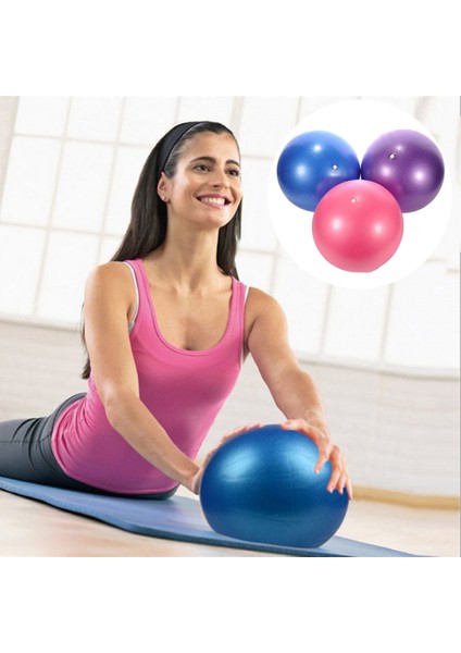 Mor Tarzı 25CM Spor Yoga Topları Bola Pilates Fitness Salonu Denge Fitball Egzersiz Pilates Egzersiz Masaj Topu (Yurt Dışından) modelleri