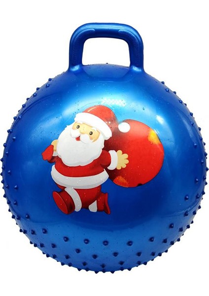 Top Mavi Tarzı Duyu Bütünleme Eğitim Topu Kolu Yoga Topu Pilates Fitness Salonu Denge Fitball Egzersiz Topu Çocuklar Için Noel Hediyesi (Yurt Dışından)