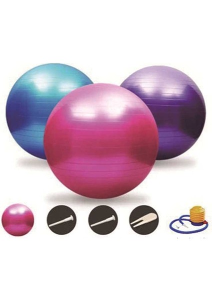 Mor 75CM Tarzı Spor Yoga Topları Pilates Fitness Salonu Denge Fitball Egzersiz Pilates Egzersiz Masaj Topu 65CM 75CM (Yurt Dışından) modelleri