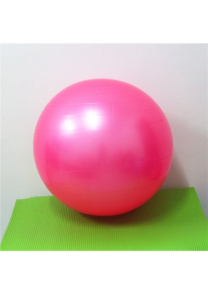 45CM Pembe Tarzı Yoga Topları Fitness Topları Kalınlaşmış Patlamaya Dayanıklı Egzersiz Home Gym Pilates Ekipmanları Denge Topu 45CMCMCMCMCM (Yurt Dışından)
