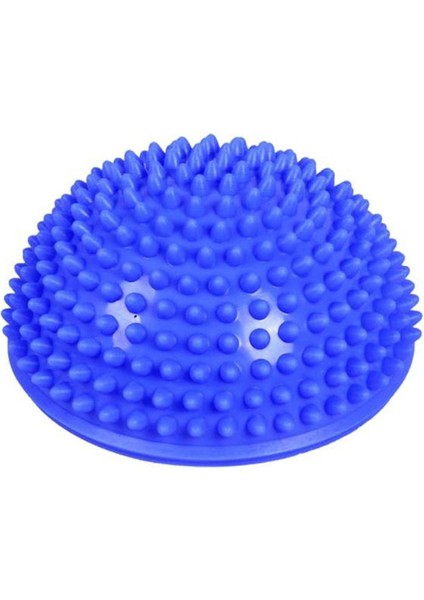 Mavi Stil Şişme Yarım Küre Yoga Topu Fitnem Pvc Nokta Masajı Fitball Gym Pilates Spor Egzersizleri Eğitmen Çocuk Denge Topları (Yurt Dışından)