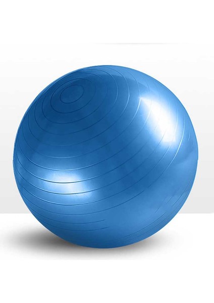 Mavi 75CM Tarzı Spor Yoga Topları Pilates Fitness Salonu Denge Fitball Egzersiz Pilates Egzersiz Masaj Topu 65CM 75CM (Yurt Dışından)