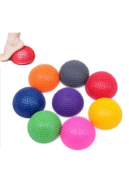 Sarı Stil Yoga Yarım Top Fiziksel Fitness Aletleri Egzersiz Dengesi Tükenmez Nokta Masajı Basamak Taşları Denge Bölmeleri Gym Yoga Pilates (Yurt Dışından) fiyatları