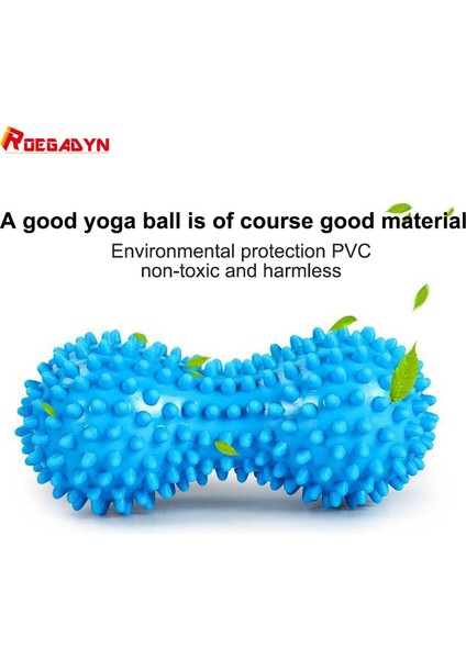 Mavi 1 Stil Dikenli Silindir Masaj Topu Fitness Spor Yoga Vücut Stresini Rahatlatmak Topu Pvc Dayanıklı Ayak Dikenli Kas Masajı Spor Salonu Masaj Silindiri (Yurt Dışından) modelleri