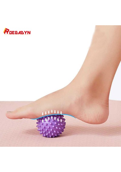 Mavi 1 Stil Dikenli Silindir Masaj Topu Fitness Spor Yoga Vücut Stresini Rahatlatmak Topu Pvc Dayanıklı Ayak Dikenli Kas Masajı Spor Salonu Masaj Silindiri (Yurt Dışından) fırsatları