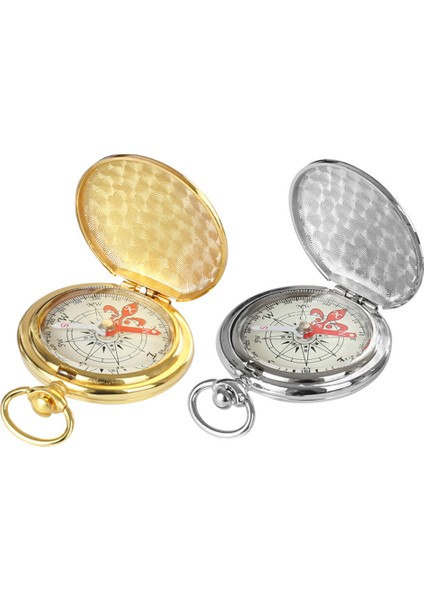 Gümüş Tarzı Kamp Yürüyüş Cep Pirinç Pusula Taşınabilir Pusula Açık Hava Etkinlikleri Için Navigasyon Flip Cover El Cep Saati Pusula (Yurt Dışından) fiyatları