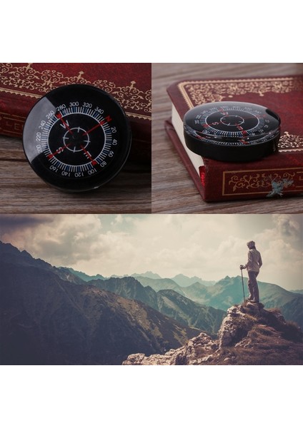 Ordu Yeşili Tarzı Yeni Taşınabilir Mini Yağlama Hayatta Kalma Düğmesi Pusula Yürüyüş Kamp Pratik Rehber Hayatta Kalma Naturehike (Yurt Dışından) fırsatları