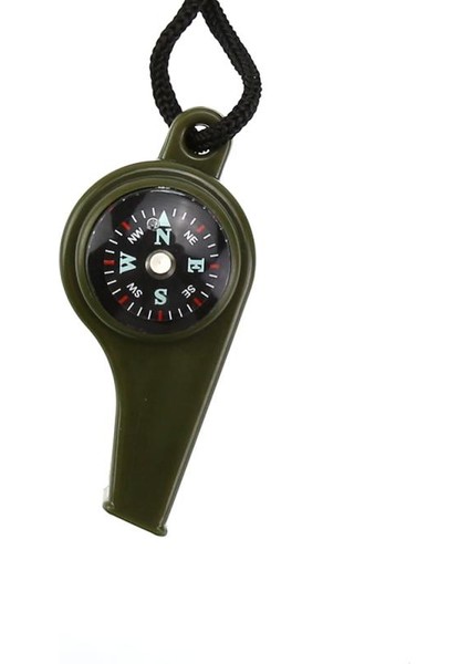 No.1 Tarzı 3'ü 1 Arada Açık Düdük Kamp Yürüyüşü Acil Durum Hafif Çok Fonksiyonlu Hayatta Kalma Araçları Düdük Termometre Pusula (Yurt Dışından) modelleri