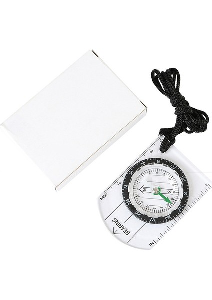 1 Parça Tarzı Açık Kamp Yürüyüş Şeffaf Plastik Pusula Pusula Orantılı Ayak Izi Seyahat Askeri Pusula Kamp Araçları Seyahat Kitleri (Yurt Dışından) fiyatları