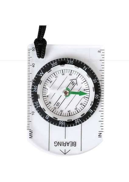 1 Parça Tarzı Açık Kamp Yürüyüş Şeffaf Plastik Pusula Pusula Orantılı Ayak Izi Seyahat Askeri Pusula Kamp Araçları Seyahat Kitleri (Yurt Dışından) fırsatları