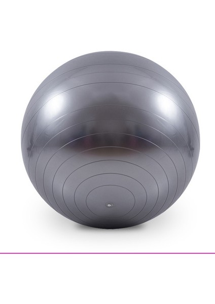 75CM Gri Stil Spor Yoga Topları Bola Pilates Fitness Denge Topu Jimnastik Hamile Denge Fitball Egzersiz Pilates Egzersiz Masaj Topu (Yurt Dışından)
