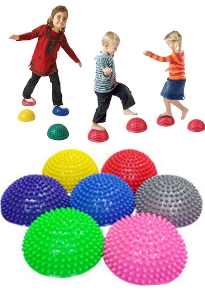 Sarı 1 Adet Tarzı Komik Denge Topu Fiziksel Fitness Egzersiz Açık Spor Oyuncaklar Çocuklar Çocuklar Için Oyun Durian Yoga Topları Eğitim Ekipmanları (Yurt Dışından) fırsatları