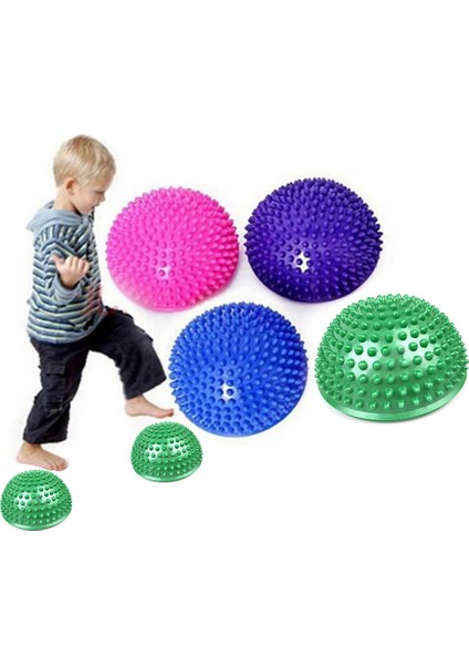 Yeşil Stil Taşınabilir Stabilite Denge Bölmeleri Ayak Basın Masajı Yoga Çocuk Indüksiyon Eğitmeni Profesyonel Eğitim Yoga Topu (Yurt Dışından) modelleri