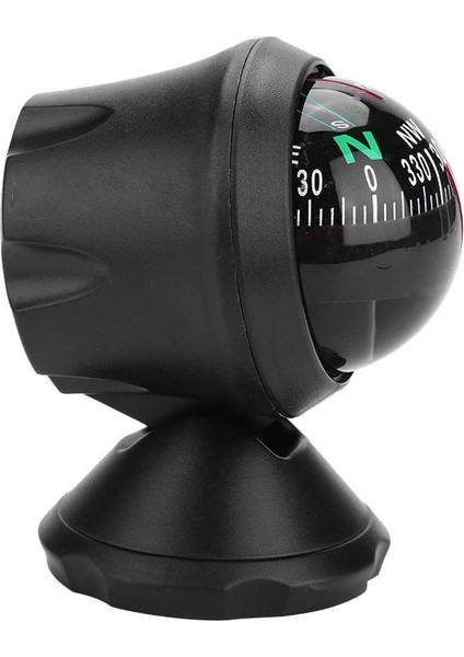 Siyah Stil Evrensel Araba Pusula Topu Mini Top Dashboard Araba Montajı Navigasyon Pusulası Kamp Yürüyüşü Tekne Gezisi Pusula (Yurt Dışından) fırsatları