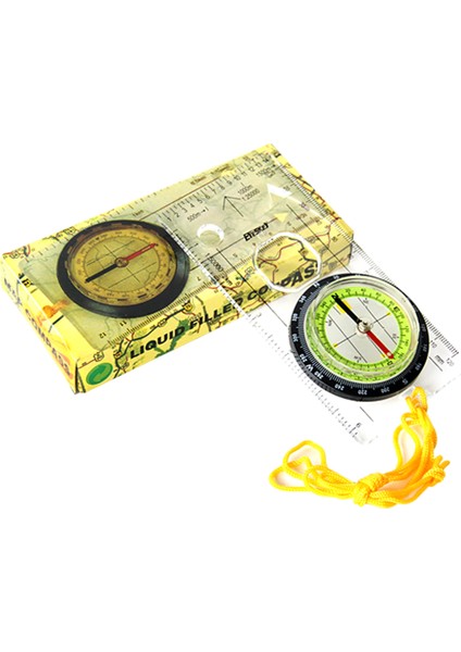 Açık Yeşil Tarzı Profesyonel Taşınabilir Büyüteç Pusula Taban Plakası Cetvel Harita Ölçeği Pusula Açık Kamp Oryantiring Izci Yürüyüş Botla (Yurt Dışından) fiyatları
