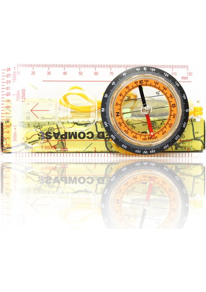 Açık Yeşil Tarzı Profesyonel Taşınabilir Büyüteç Pusula Taban Plakası Cetvel Harita Ölçeği Pusula Açık Kamp Oryantiring Izci Yürüyüş Botla (Yurt Dışından) fırsatları