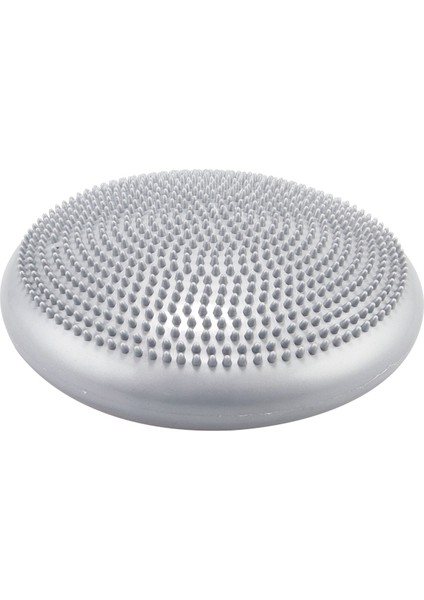 Gri Stil 33CM Dayanıklı Şişme Yoga Masaj Topu Pedi Evrensel Spor Salonu Fitness Yoga Wobble Stabilite Denge Diski Yastık Yoga Topu (Yurt Dışından)