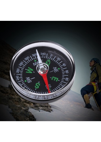 Kamp Yürüyüş Navigasyon Taşınabilir El Pusulası Hayatta Kalma Pratik Rehber (Yurt Dışından)