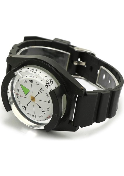 Siyah Stil Açık Hava Pusula Yürüyüş Kamp Dalış Hassas Profesyonel Bilek Dalışı Compa Mft Pusula Kadranı Su Geçirmez (Yurt Dışından) indirimleri