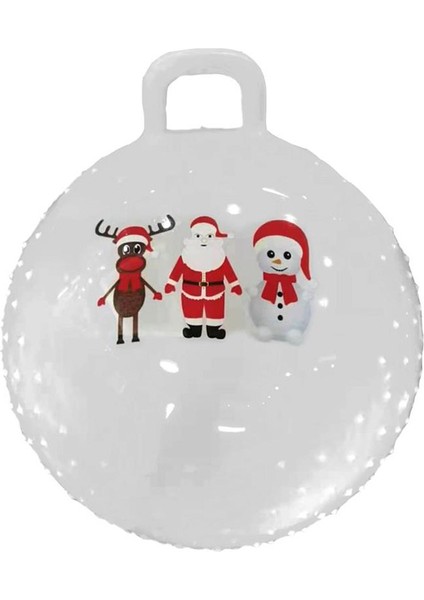 Top Beyaz Tarzı Duyu Bütünleme Eğitim Topu Kolu Yoga Topu Pilates Fitness Salonu Denge Fitball Egzersiz Topu Çocuklar Için Noel Hediyesi (Yurt Dışından)