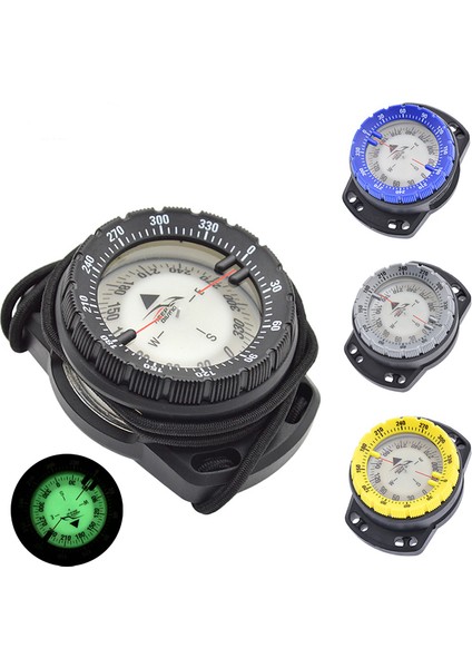 Siyah Stil 50M Izle Dengeli Su Geçirmez Pusula Sualtı Pusulası Dalış Tüplü Pusula Aydınlık Kamp Yürüyüş Ekipmanları Açık Hava Araçları (Yurt Dışından) fiyatları