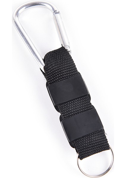 Siyah Stil Amping Tırmanma Yürüyüş Mini Karabina W Anahtarlık Pusula Termometre Askısı Anahtarlık Siyah (Yurt Dışından) fırsatları