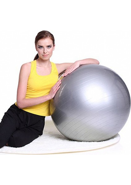 65CM Mor Tarzı Itstyle Spor Yoga Topları Bola Pilates Fitness Salonu Fitball Egzersiz Pilates Egzersiz Masaj Denge Topu 45CM 55CM 65CM 75CM (Yurt Dışından)