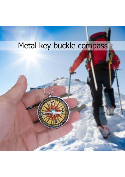 Sarı Stil 1 Adet Açık Kamp Yürüyüş Taşınabilir Pirinç Cep Mini G Yürüyüş Kamp Pusulası Hafif Taşınabilir Anahtarlık (Yurt Dışından) fiyatları