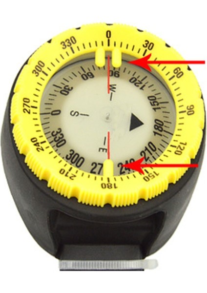 Sarı Stil Sualtı 50M Dalış Pusulası Profesyonel Su Geçirmez Navigatör Yüzme Için Dijital Tüplü Aydınlık Dengeli Izle (Yurt Dışından) fırsatları